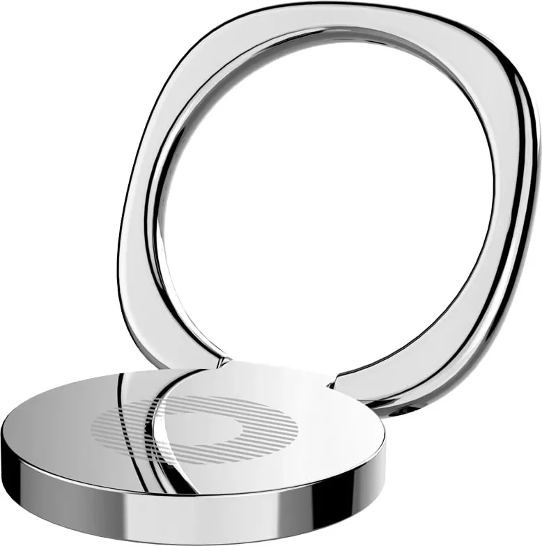 Mbajtës unazë Baseus Privity Ring SUMQ-0S, magnetik, argjendtë - 1