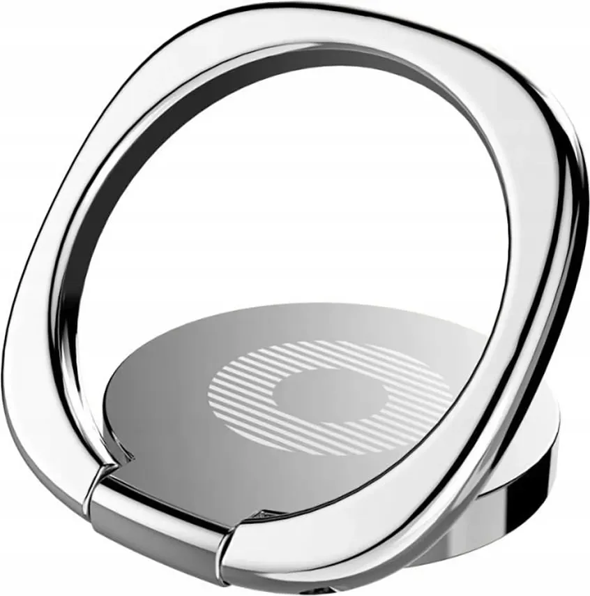Mbajtës unazë Baseus Privity Ring SUMQ-0S, magnetik, argjendtë - 2