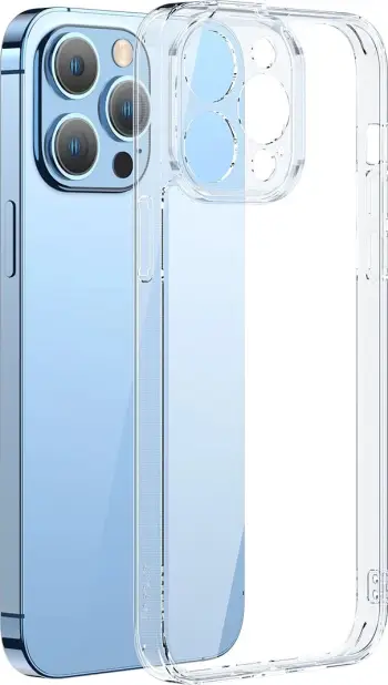 Mbështjellës telefoni Baseus SuperCeramic Glass Case, për iPhone 13 Pro 6.1", me komplet pastrimi, transparent