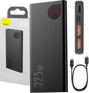 Powerbank Baseus Adaman, 10000mAh, karikim portativ, i zi
