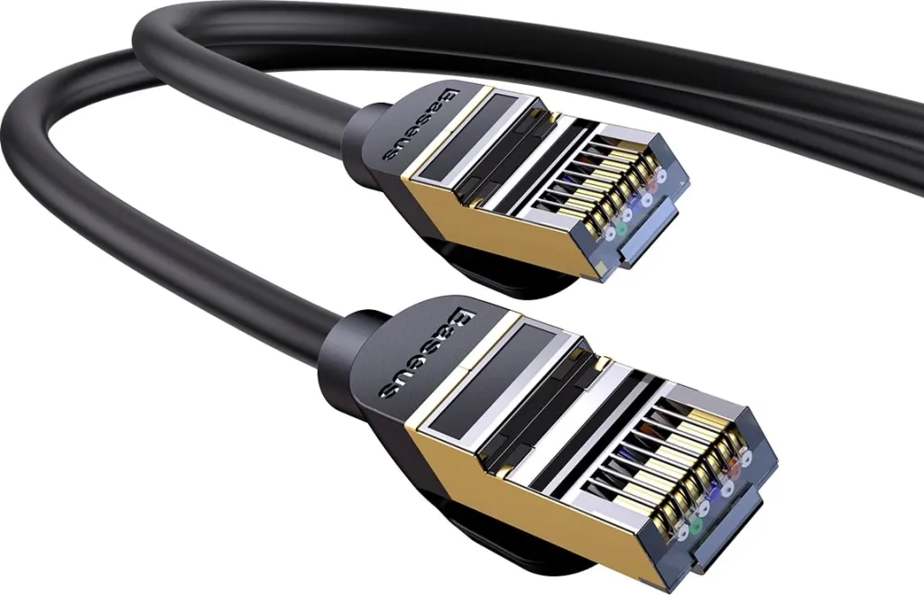 Kabllo rrjeti Baseus Speed Seven Cat 7, RJ45, 10Gbps, 5m, e zezë - 4