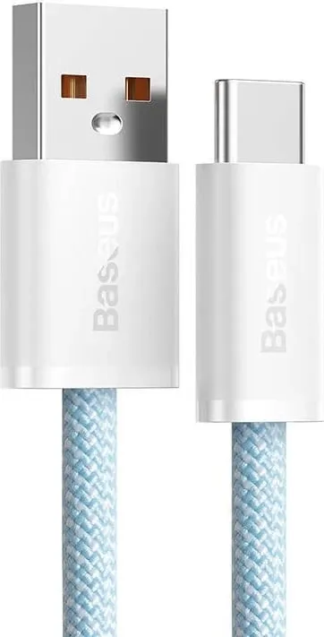 Kabllo USB Baseus CALD000702, USB-A në USB-C, 2 m, 100 W, e bardhë - 2