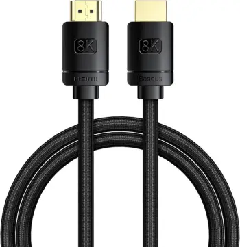 Kabllo HDMI Baseus High Definition Series 8K, 1m, e zezë