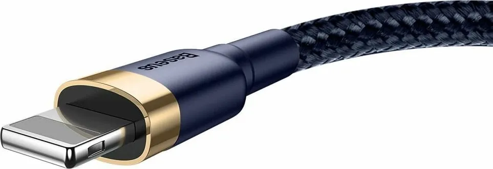 Kabllo Baseus Cafule CALKLF-CV3, USB-A në Lightning, 2m, 1.5A, Blu-Ari - 4