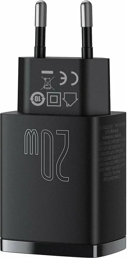 Karikues muri Baseus Compact, 20W, 2 porta USB-A/USB-C, i zi - 4