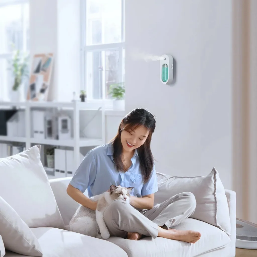 Pastrues aromash Baseus Tulip A1, 1500mAh, i bardhë - 10