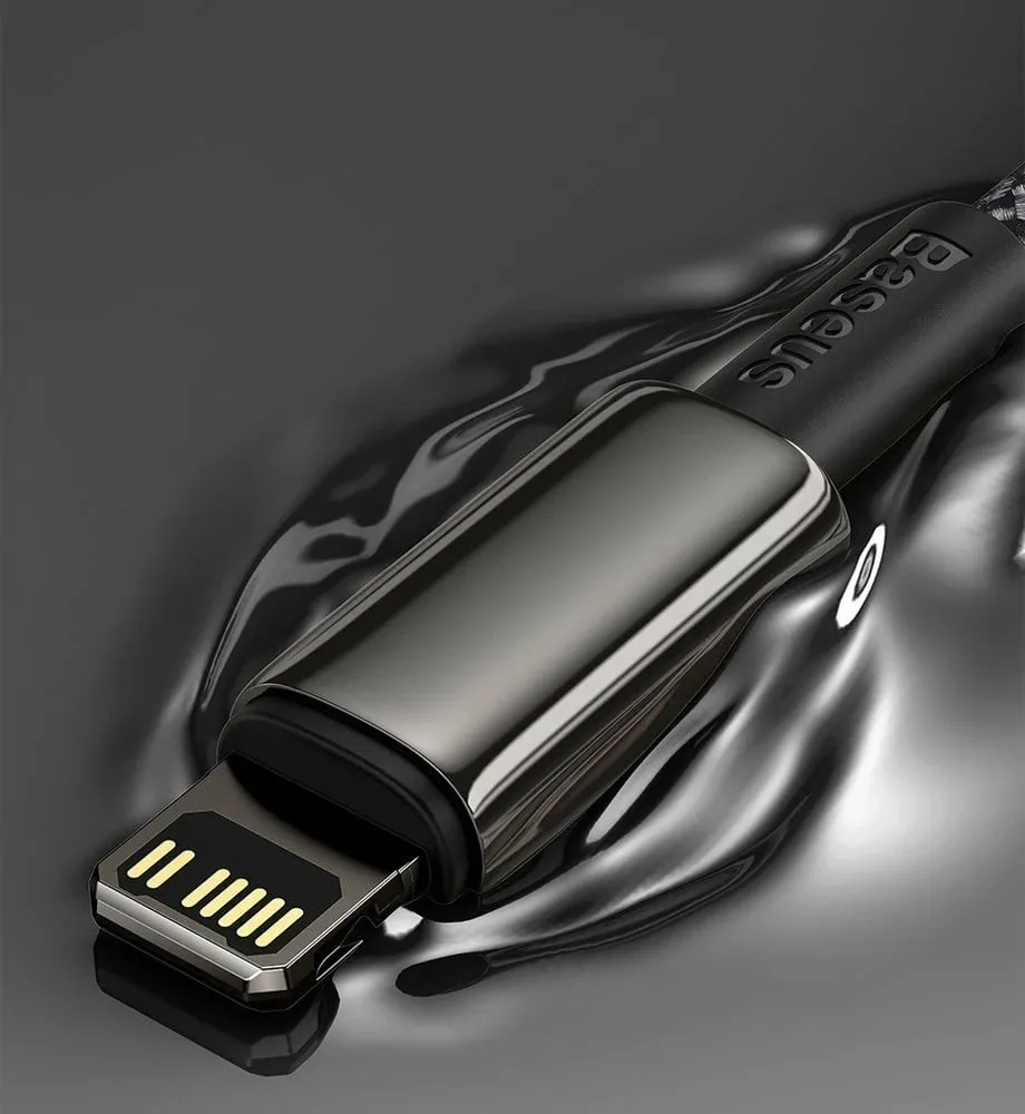 Kabllo Baseus CATLWJ-01, USB-C në Lightning, 1m, 20W, e zezë - 13