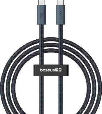 Kabllo USB-C Baseus CB000068, 1m, 240W, 8K 60Hz, e zezë