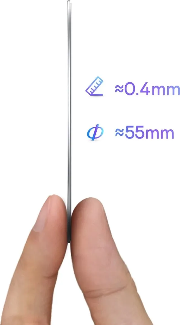 Unazë magnetike Baseus Halo Series, 2 copë, për MagSafe, argjendtë - 13