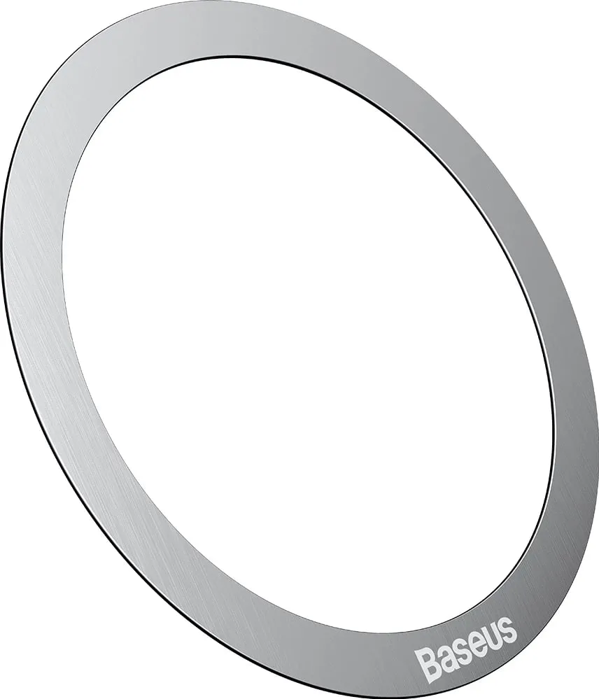 Unazë magnetike Baseus Halo Series, 2 copë, për MagSafe, argjendtë - 8