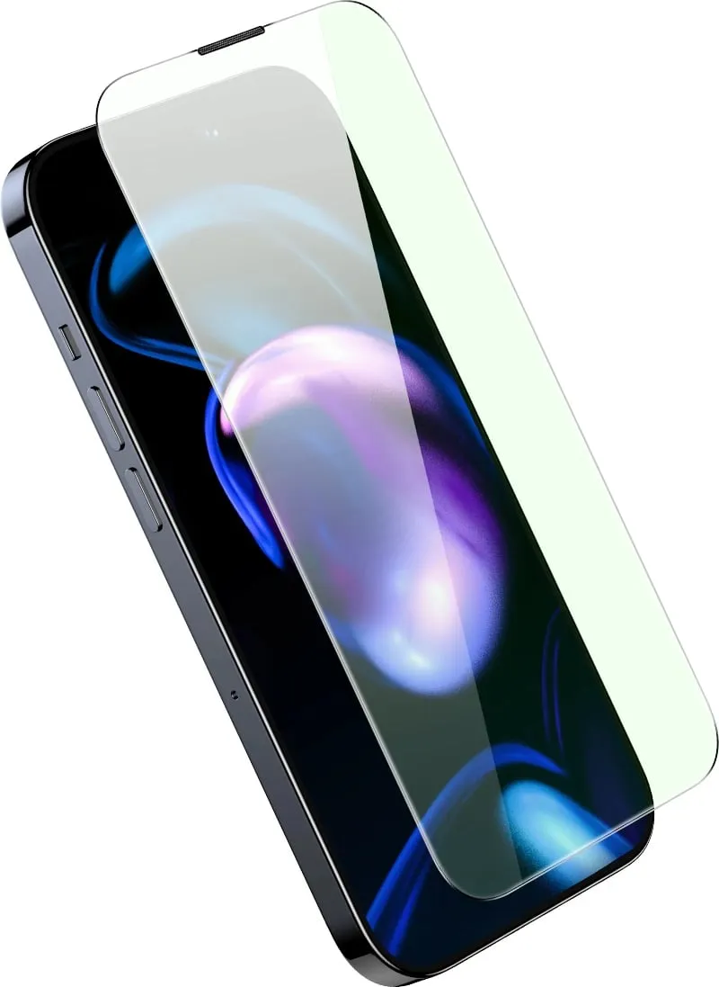 Mbrojtës ekrani Baseus Tempered Glass, Anti Blue Light, 0.3mm, për iPhone 14 Pro - 4