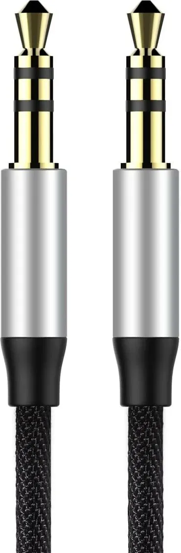Kabllo Baesus, jack 3.5 mm - 3.5 mm, 1.5 m, e zezë - 2