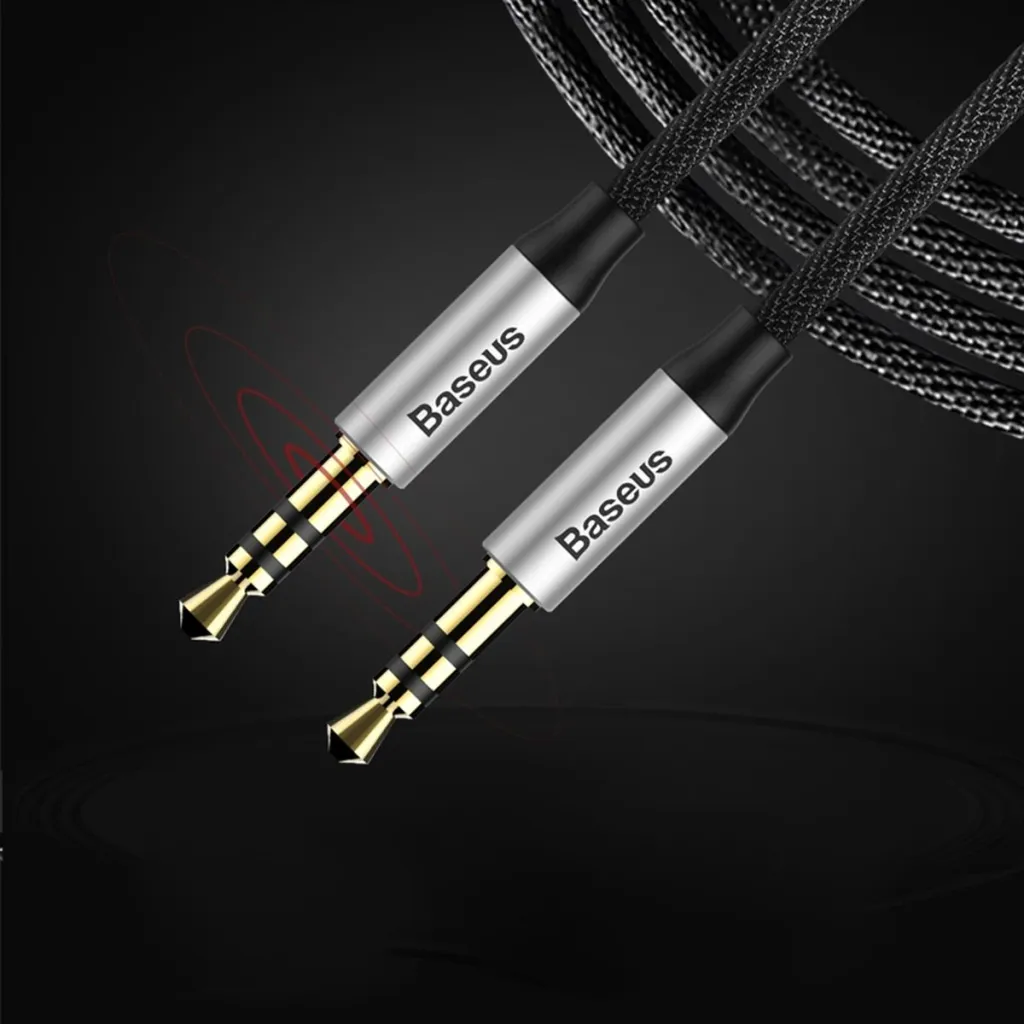 Kabllo Baesus, jack 3.5 mm - 3.5 mm, 1.5 m, e zezë - 9