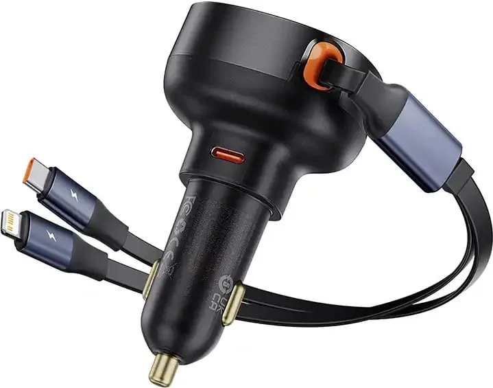 Karikues veture Baseus Enjoyment, 60W, me kabllo USB-C/Lightning, i zi - 5