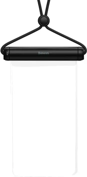 Këllëf ujirezistent për telefon Baseus Slide-cover, universal deri 7.2", i zi