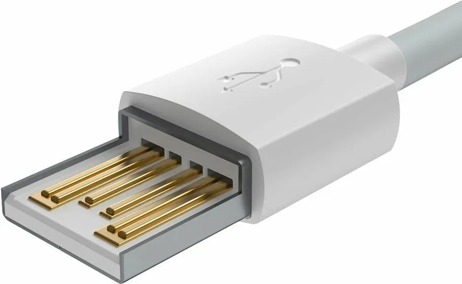 Kabllo USB-Lightning Baseus TZCALZJ-02, 1.5m, Set 2 copë, Bardhë - 3
