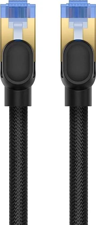Kabllo rrjeti Baseus RJ45 Cat.7, 8m, 10Gbps, e thurur, e zezë - 3