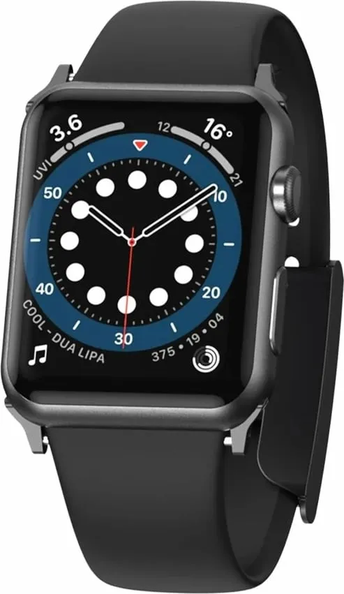 Rrip Baseus për Apple Watch Series 3/4/5/6/SE 38mm/40mm, i zi - 1