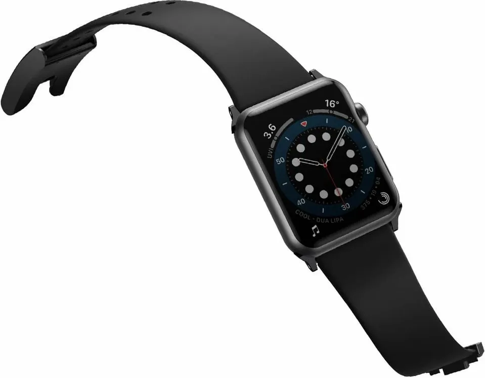 Rrip Baseus për Apple Watch Series 3/4/5/6/SE 38mm/40mm, i zi - 2