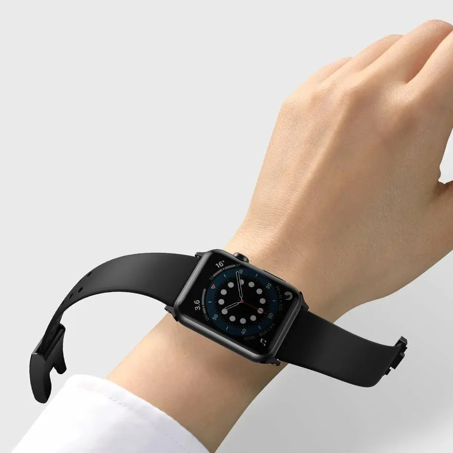 Rrip Baseus për Apple Watch Series 3/4/5/6/SE 38mm/40mm, i zi - 12