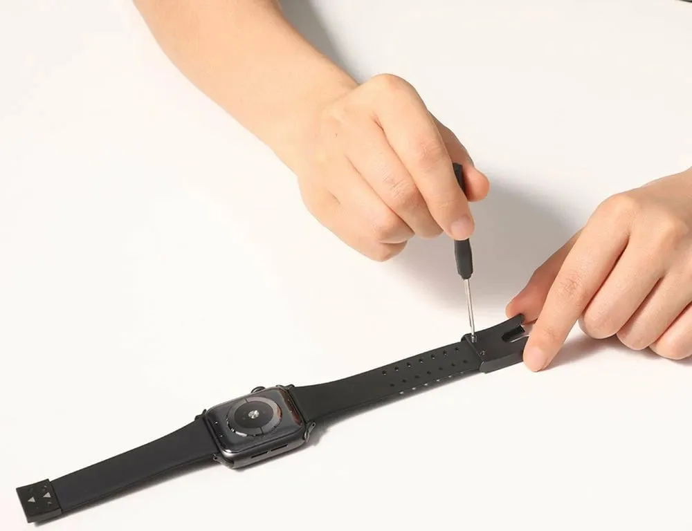 Rrip Baseus për Apple Watch Series 3/4/5/6/SE 38mm/40mm, i zi - 10