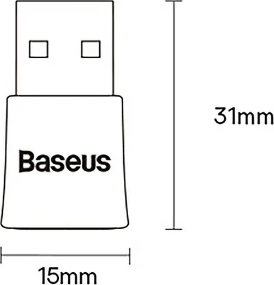 Adapter Bluetooth Baseus BA07, USB-A, Bluetooth 5.3, i zi - 4