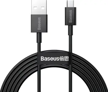 Kabllo Baseus Superior CAMYS-A01, USB-A në micro USB, 2m, e zezë