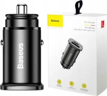 Karikues veture Baseus Square PPS CCALL-AS01, 2x porta USB, 30W, i zi