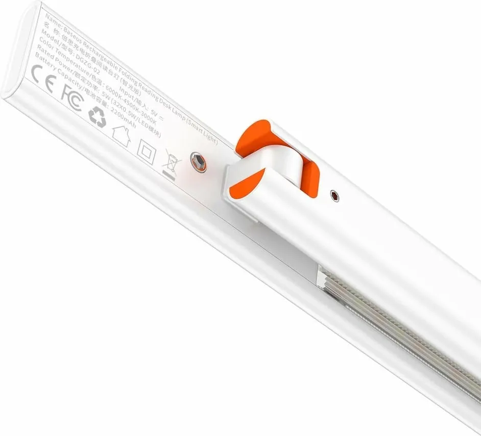 Llambë tavoline Baseus Smart Eye DGZG-02, LED, e palosshme, e bardhë - 4