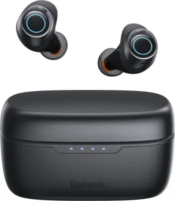 Kufje wireless Baseus Bowie MA10 TWS me ANC, 140 orë bateri, Bluetooth 5.3, të zeza
