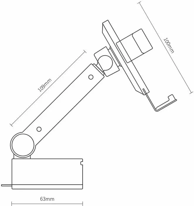 Mbajtës gravitacional Baseus SUYL-JY01 për xham ose panel, i zi - 23