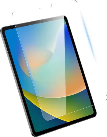 Mbrojtës ekrani Baseus për iPad 10.2" 2019 2020 2021 dhe iPad Air 3 10.5", xham i fortë, transparent