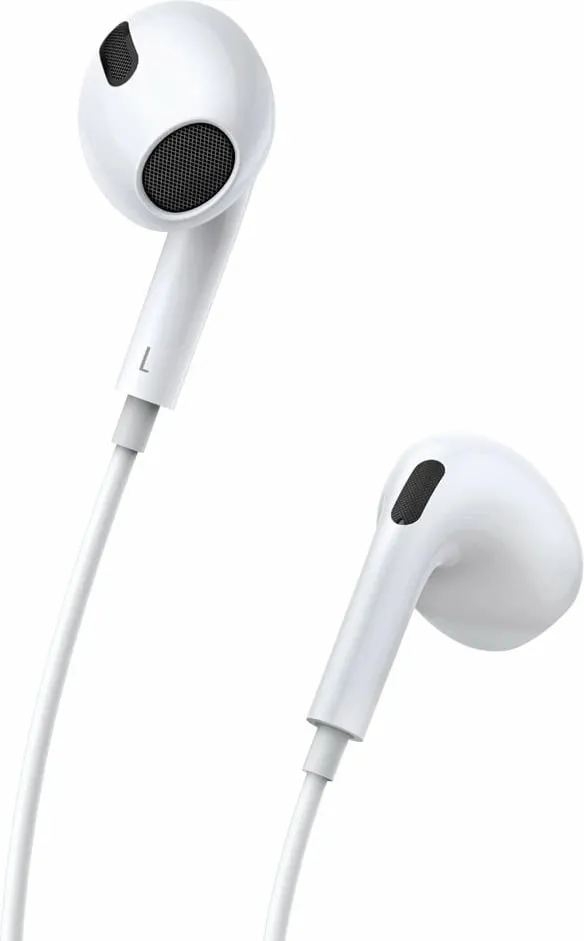 Kufje Baseus Encok C17 me mikrofon, USB-C, të bardha - 2