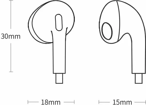 Kufje Baseus Encok C17 me mikrofon, USB-C, të bardha - 16