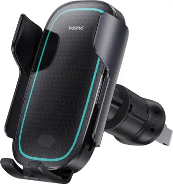 Mbajtës celulari Baseus Milky Way Pro Series BS-CM023 me karikim wireless 15W, zi