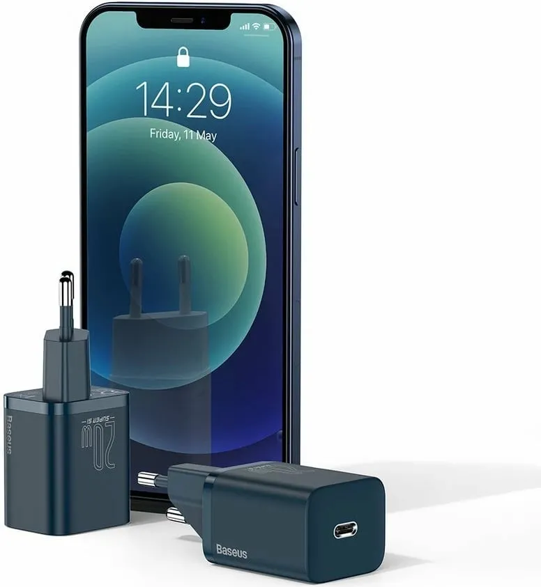 Karikues muri Baseus Super Si 1C, 20W, USB-C, Blu - 12