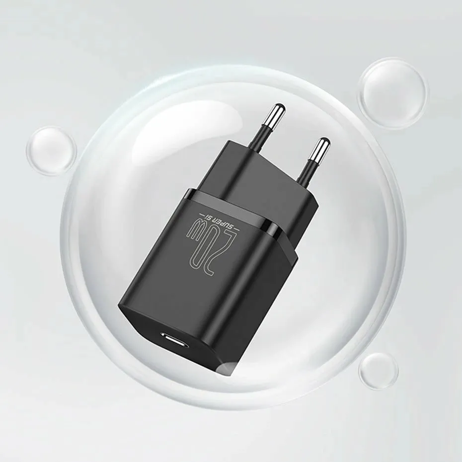 Karikues muri Baseus Super Si 1C, 20W, USB-C, Blu - 14