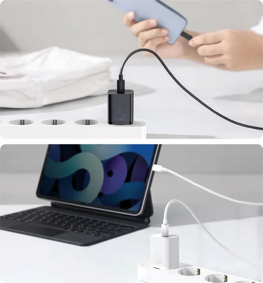 Karikues muri Baseus Super Si 1C, 20W, USB-C, Blu - 16