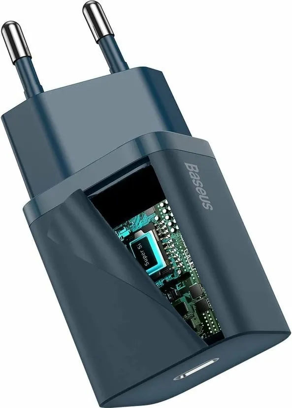 Karikues muri Baseus Super Si 1C, 20W, USB-C, Blu - 3