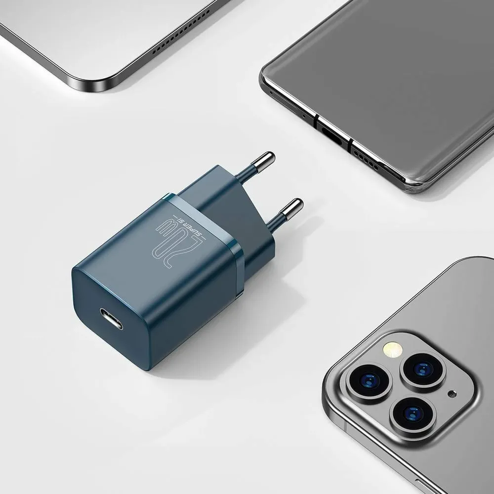 Karikues muri Baseus Super Si 1C, 20W, USB-C, Blu - 9