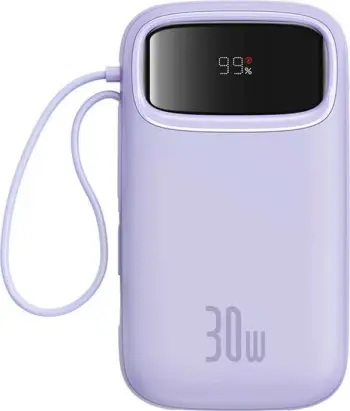 Powerbank Baseus QPow 2, 20000mAh, 30W, 2xUSB-C, vjollcë