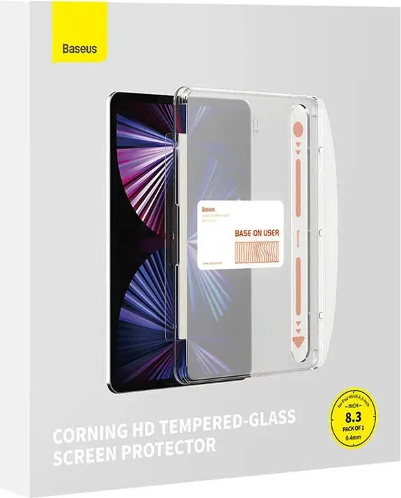 Xham i temperuar Baseus Corning 0.4mm për iPad Mini6 8.3" - 7