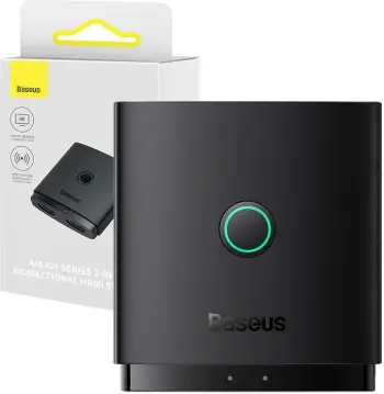 Adapter HDMI Baseus 2in1, 4K 60Hz, kabllo 1m, i zi