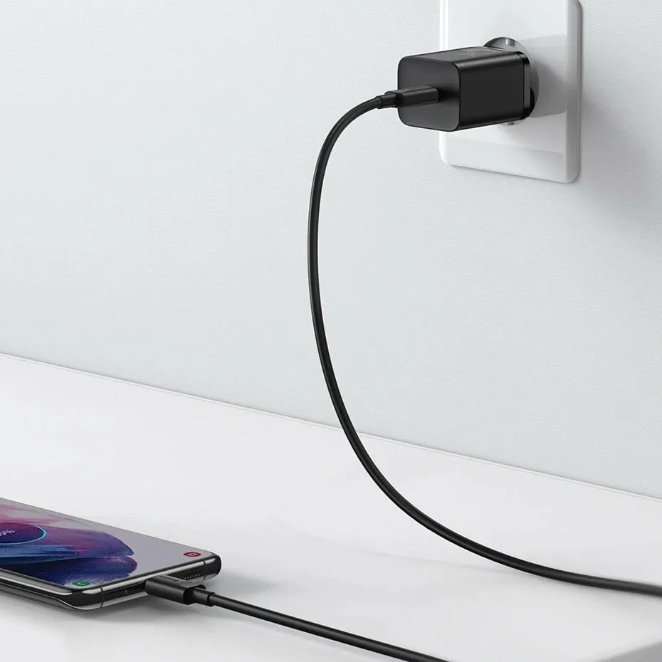 Karikues i shpejtë Baseus CCSP020101, 25W, USB-C, i zi - 11