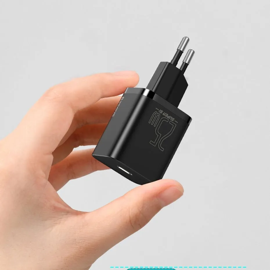 Karikues i shpejtë Baseus CCSP020101, 25W, USB-C, i zi - 13