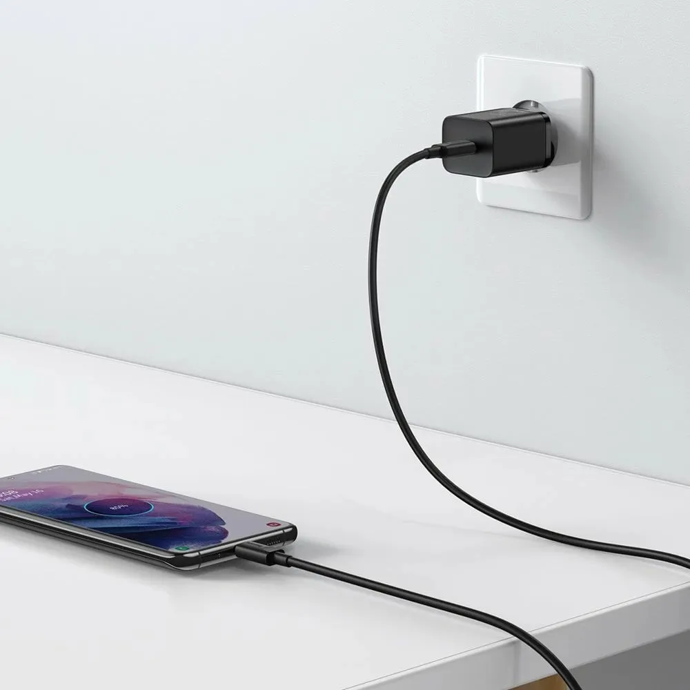 Karikues i shpejtë Baseus CCSP020101, 25W, USB-C, i zi - 8