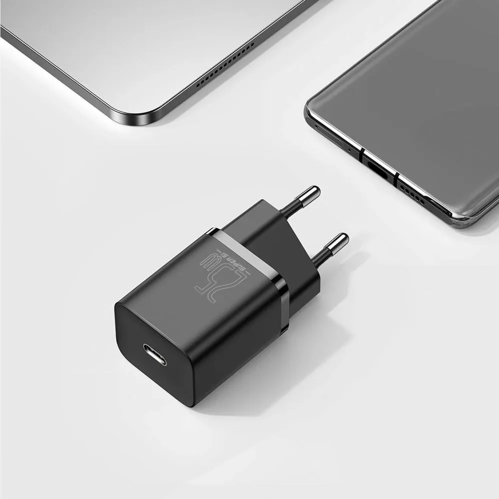 Karikues i shpejtë Baseus CCSP020101, 25W, USB-C, i zi - 9
