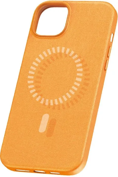 Mbështjellës Baseus Fauxther për iPhone 15 Pro Max, portokalli - 2