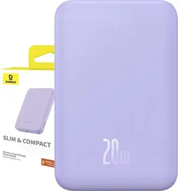 Powerbank Baseus Magnetic Mini 5000mAh 20W, vjollcë