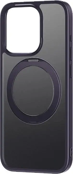 Mbështjellës Baseus SkyRing 360° për iPhone 14 Pro, me xham të fortë dhe set pastrimi, vjollcë